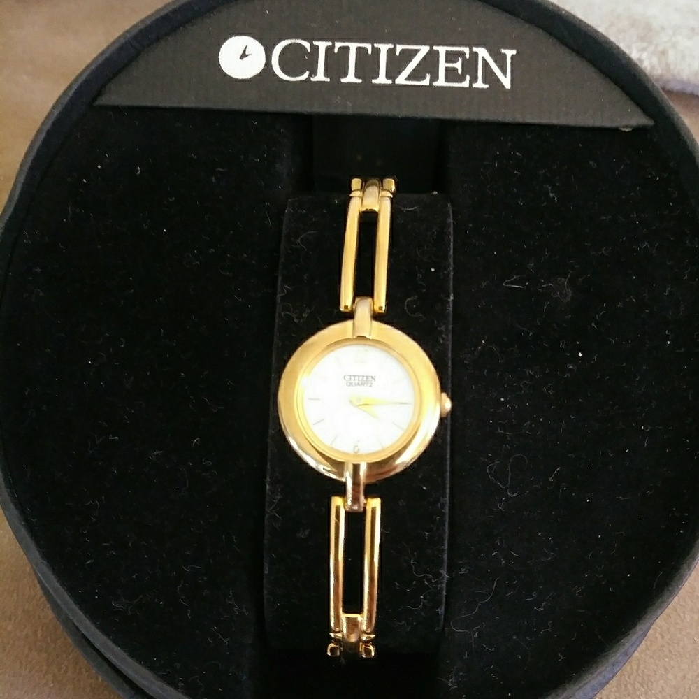 Womens Gold Citizen Watch